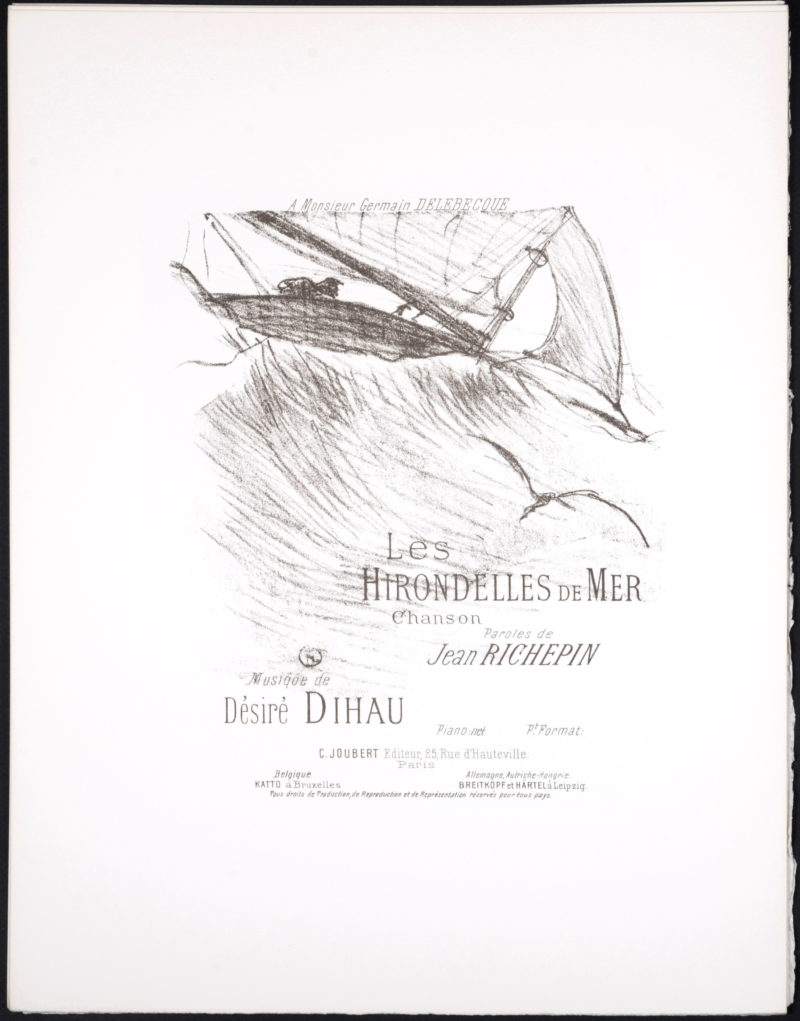 Henri de Toulouse-Lautrec - Les Hirondelles de mer, 1895 - Image 2