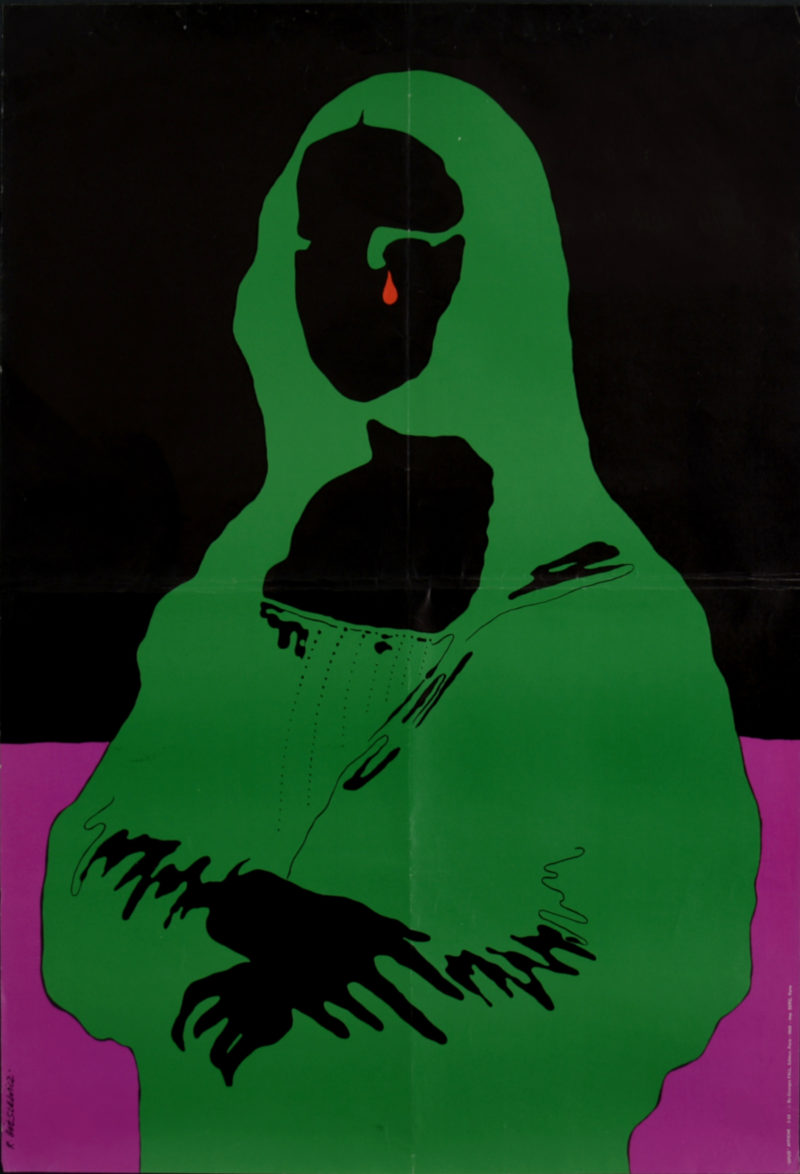 Roman Cieslewicz - Mona Lisa, 1968 - Scarce!