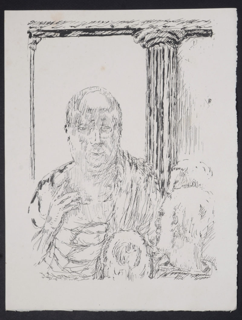 Pierre Bonnard - La Vie de Sainte Monique #11, 1930 - Set of 3 lithographs - Image 3