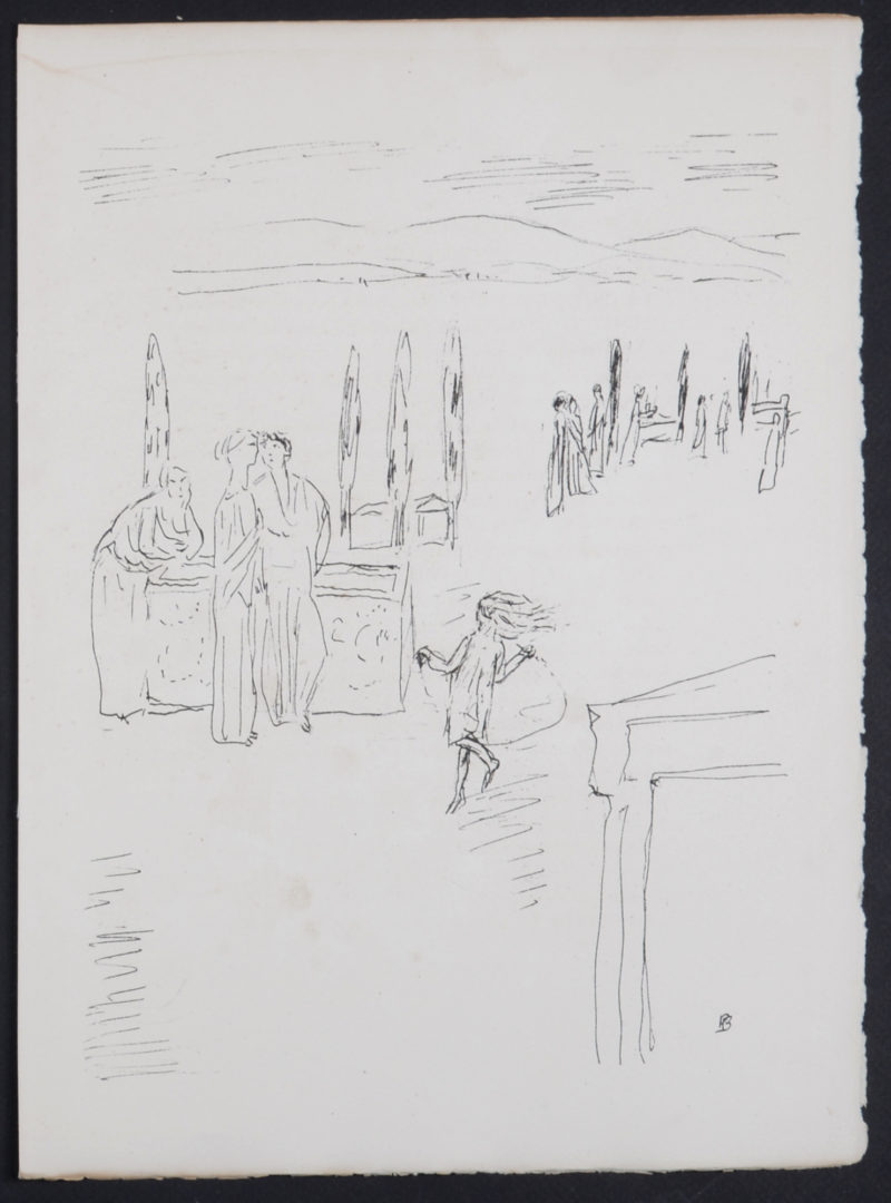 Pierre Bonnard - La Vie de Sainte Monique #11, 1930 - Set of 3 lithographs - Image 5