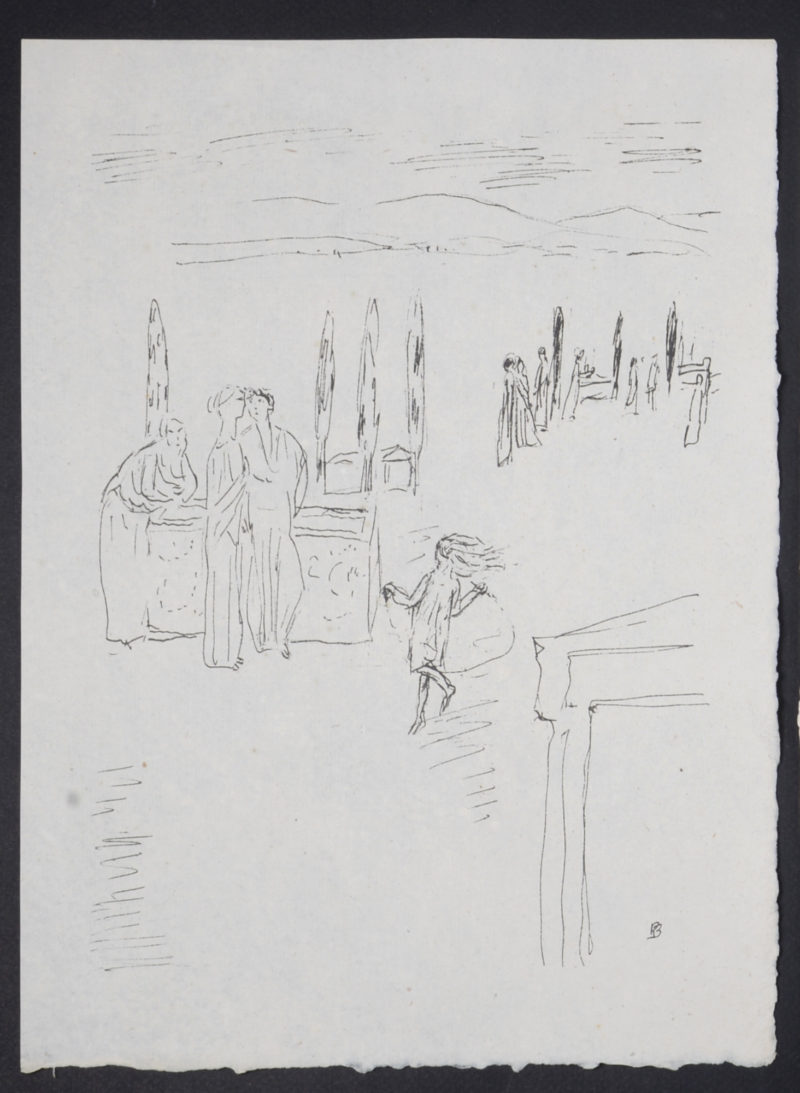 Pierre Bonnard - La Vie de Sainte Monique #10, 1930 - Set of 3 lithographs - Image 3