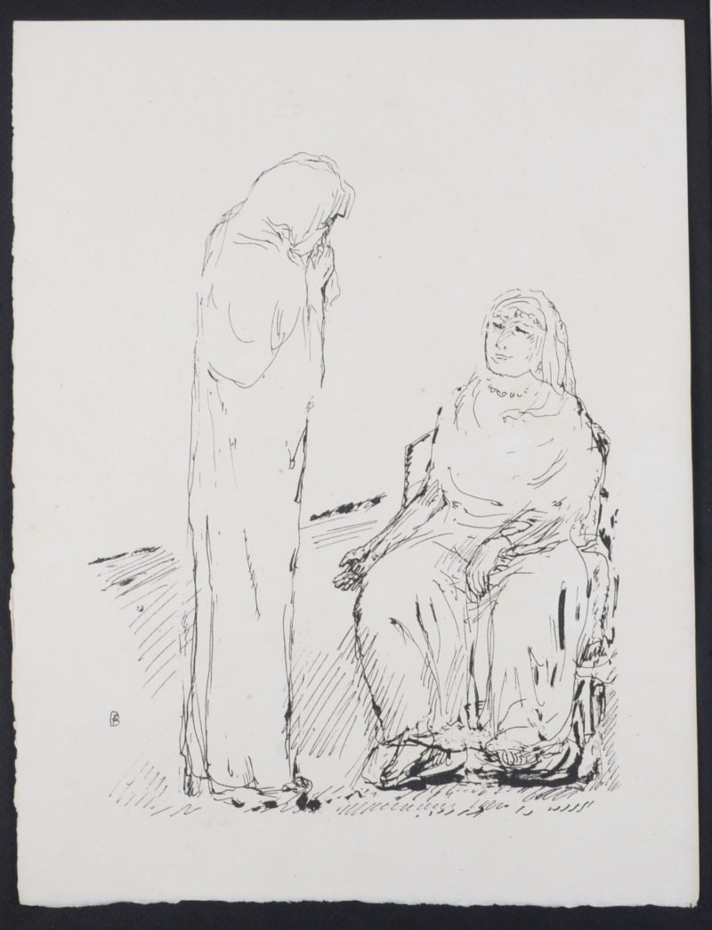 Pierre Bonnard - La Vie de Sainte Monique #10, 1930 - Set of 3 lithographs - Image 4