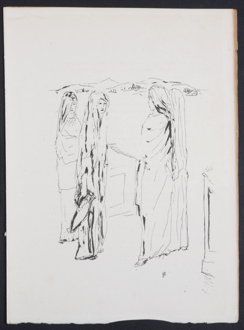 Pierre Bonnard - La Vie de Sainte Monique #10, 1930 - Set of 3 lithographs - Image 5
