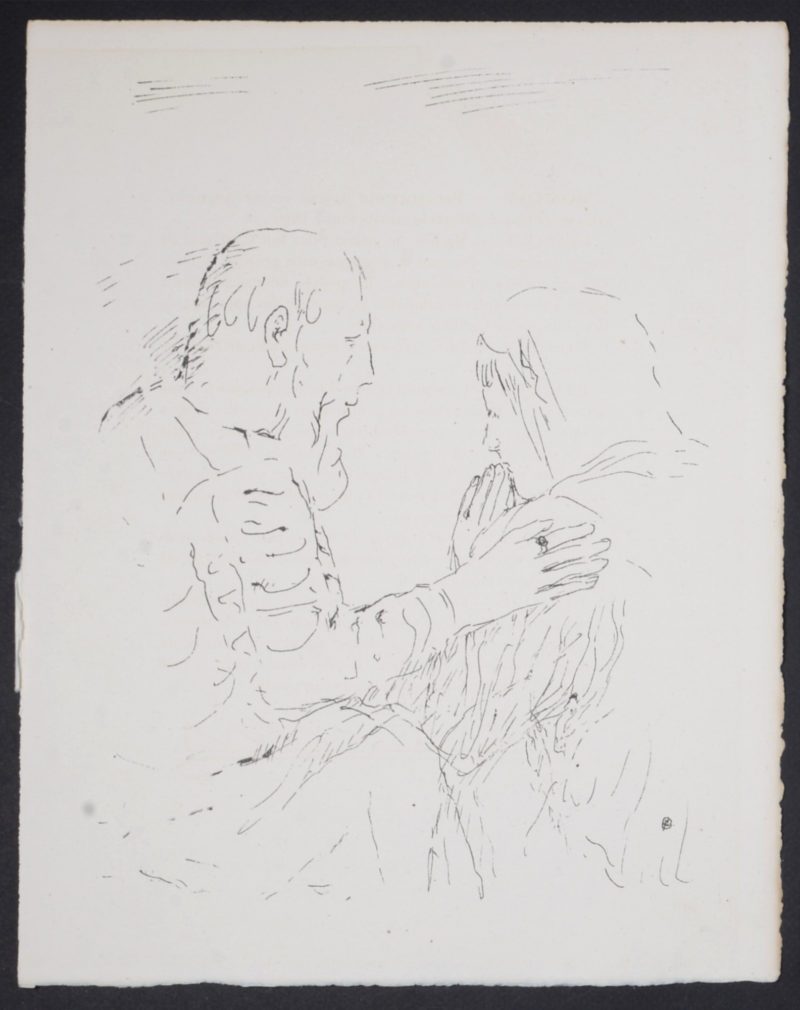 Pierre Bonnard - La Vie de Sainte Monique #9, 1930 - Set of 3 lithographs - Image 3