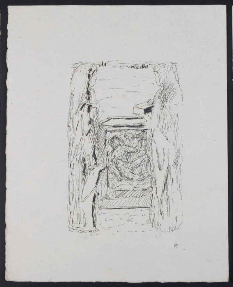Pierre Bonnard - La Vie de Sainte Monique #9, 1930 - Set of 3 lithographs - Image 4