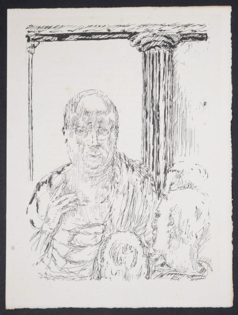 Pierre Bonnard La Vie de Sainte Monique 8, 1930 Set of 3