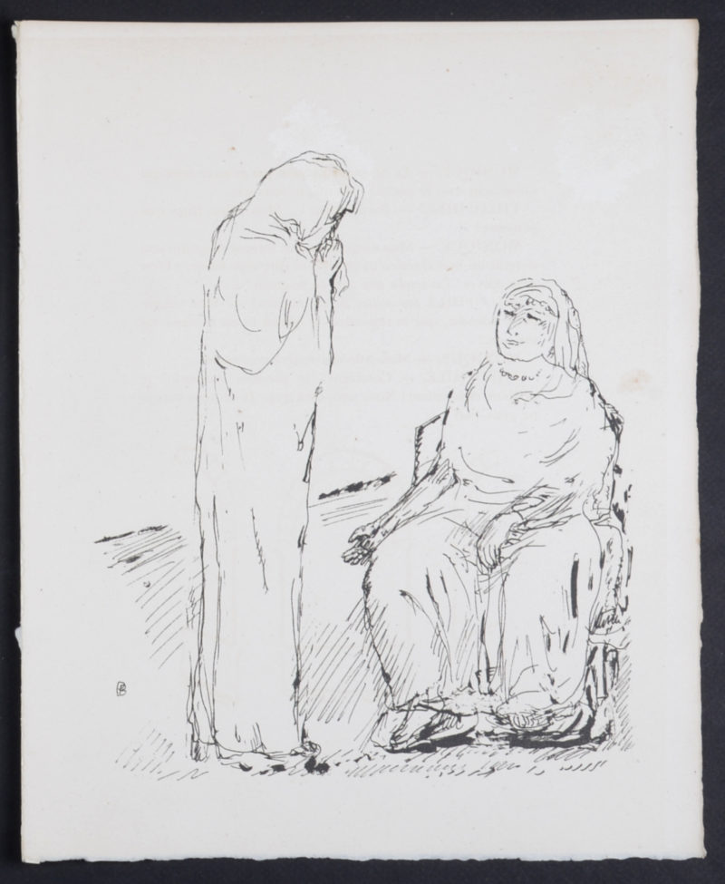 Pierre Bonnard - La Vie de Sainte Monique #7, 1930 - Set of 3 lithographs - Image 5
