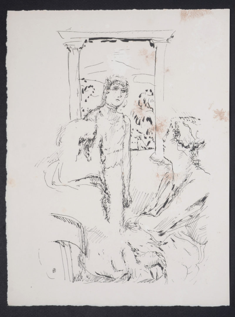 Pierre Bonnard - La Vie de Sainte Monique #6, 1930 - Set of 3 lithographs - Image 3