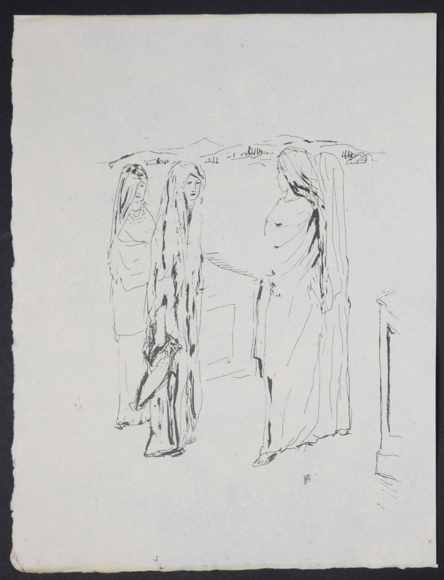 Pierre Bonnard La Vie de Sainte Monique 5, 1930 Set of 3