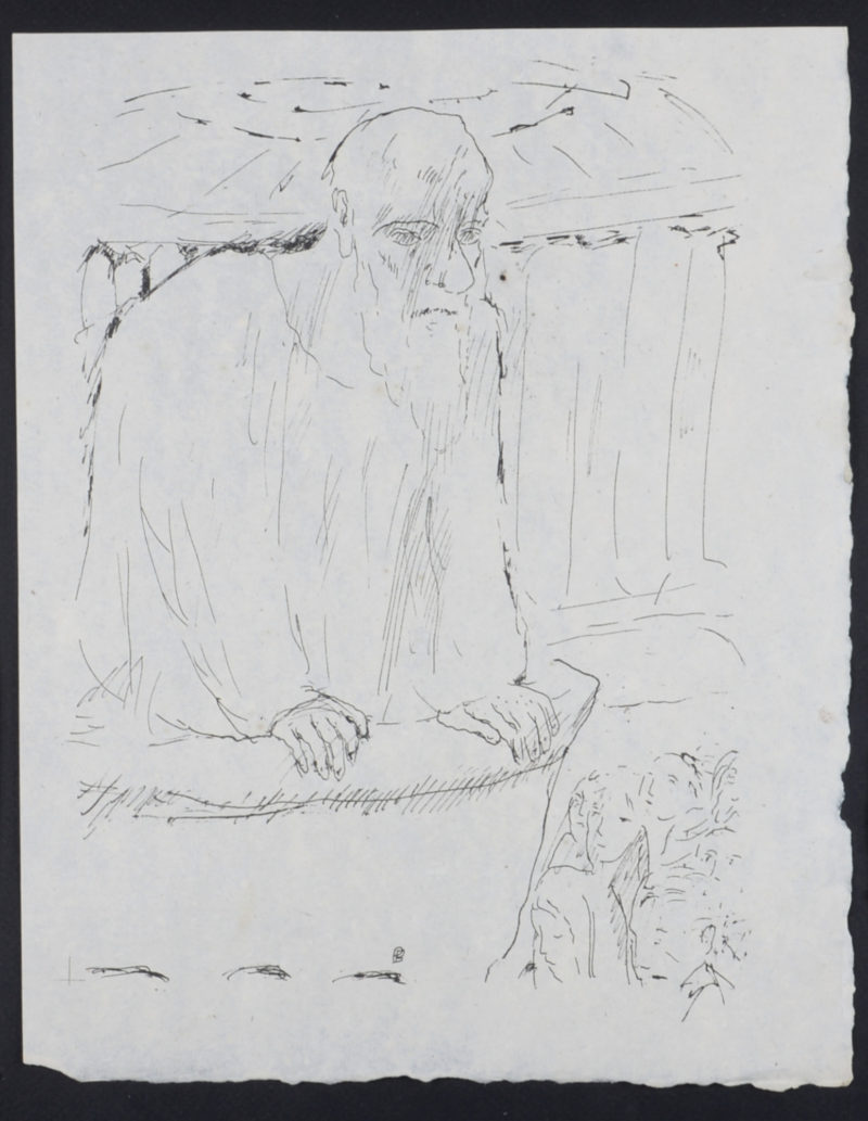 Pierre Bonnard La Vie de Sainte Monique 5, 1930 Set of 3