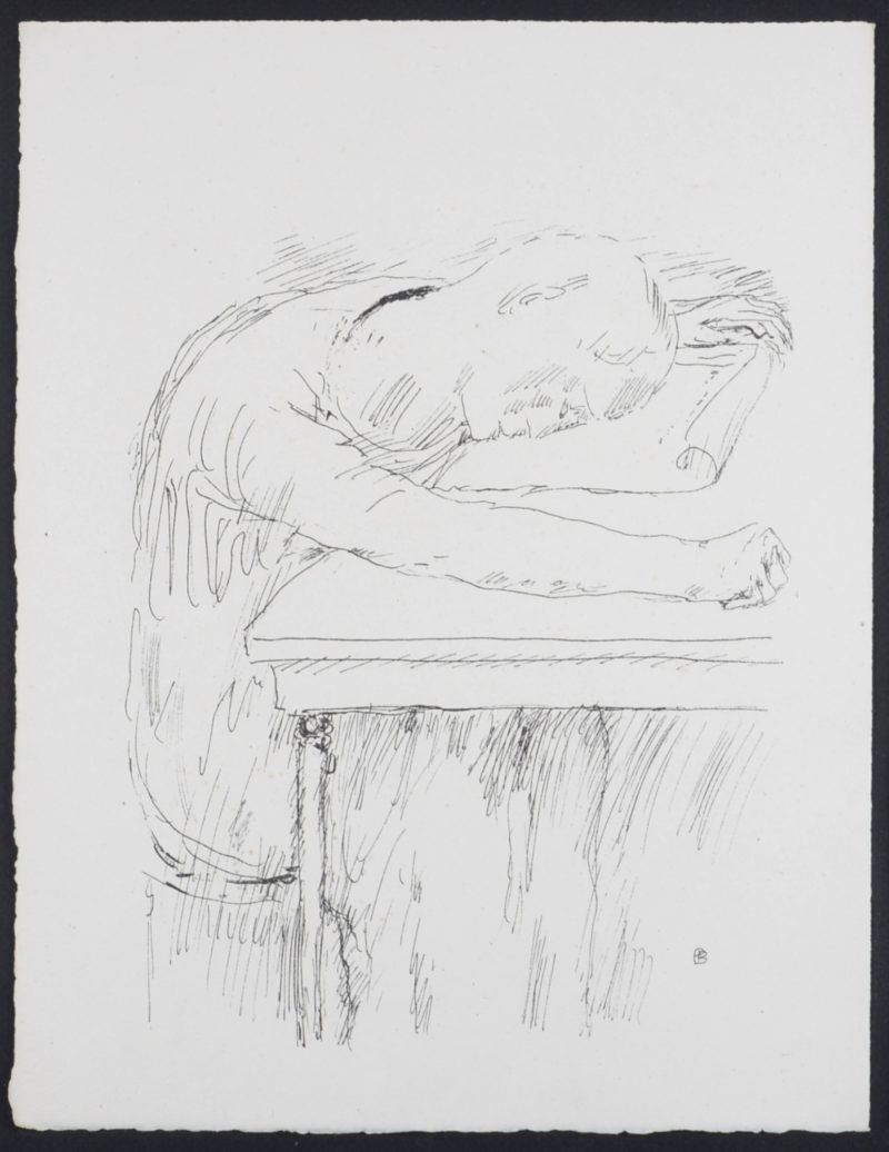 Pierre Bonnard - La Vie de Sainte Monique #4, 1930 - Set of 3 lithographs - Image 4