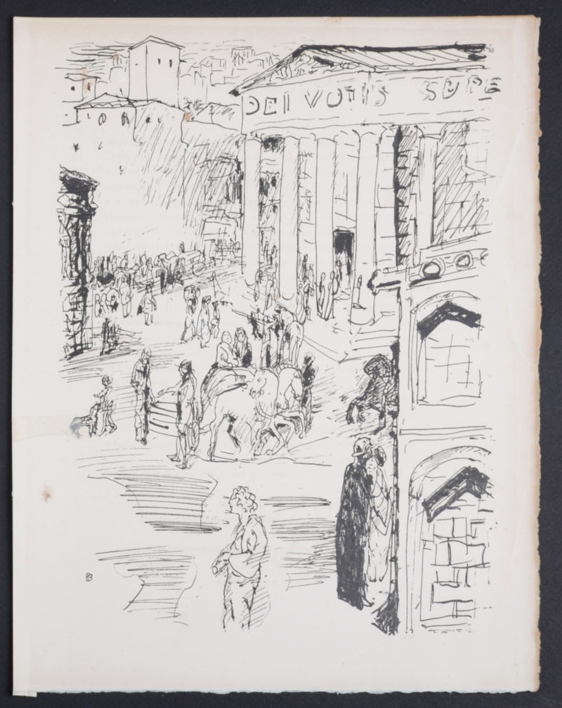 Pierre Bonnard - La Vie de Sainte Monique #4, 1930 - Set of 3 lithographs - Image 5
