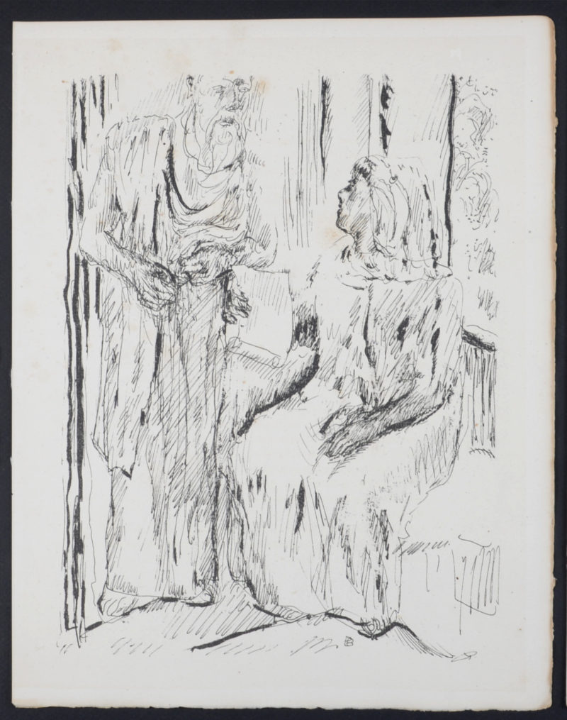 Pierre Bonnard - La Vie de Sainte Monique #2, 1930 - Set of 3 lithographs - Image 4