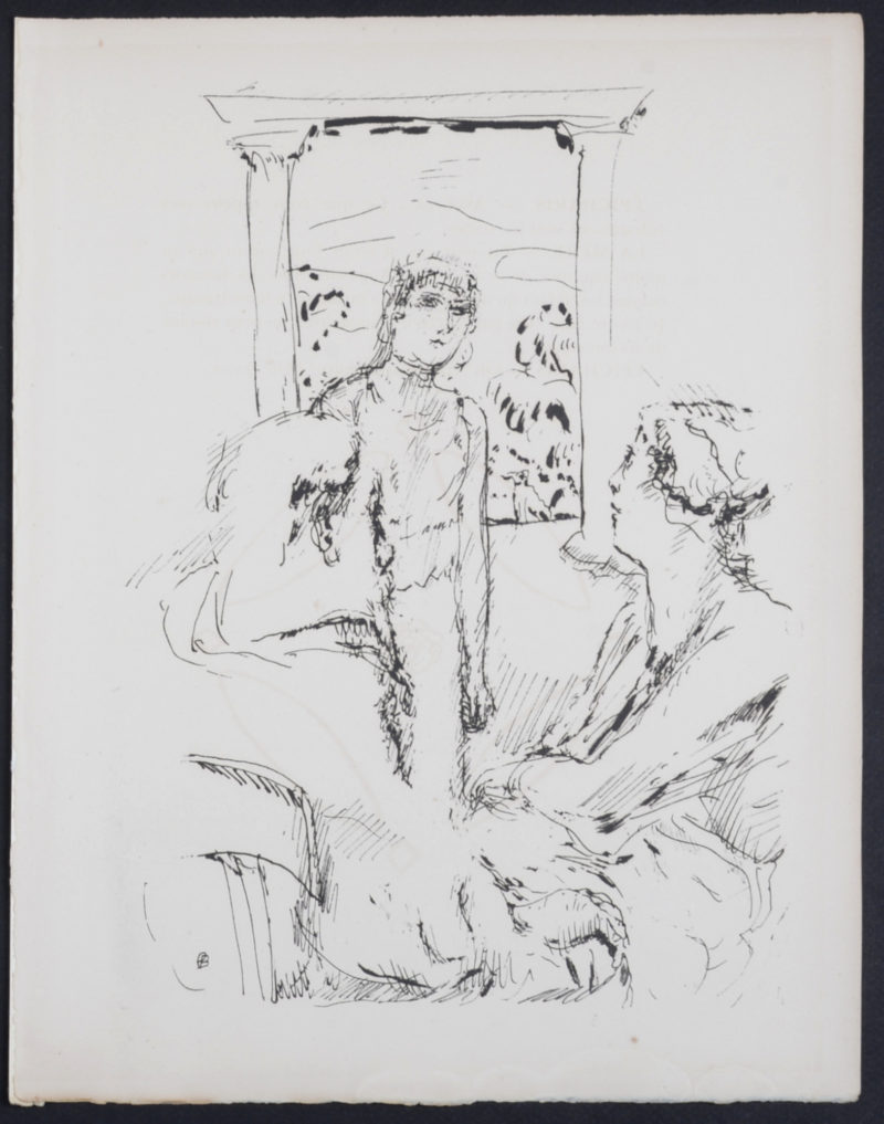 Pierre Bonnard - La Vie de Sainte Monique #2, 1930 - Set of 3 lithographs - Image 5