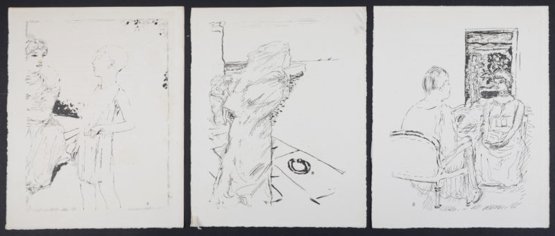 Pierre Bonnard - La vie de Sainte Monique #1, 1930 - Set of 3 litographs - Image 2