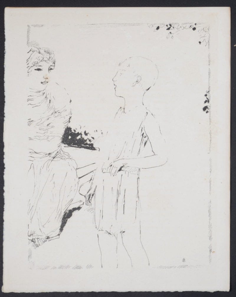 Pierre Bonnard - La vie de Sainte Monique #1, 1930 - Set of 3 litographs - Image 3