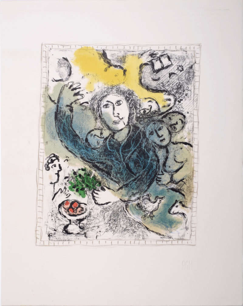 Marc Chagall - L'Artiste II, 1978 - Very scarce! - Image 2