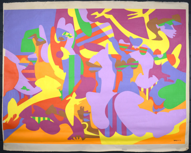 Philippe Artias - Composition, 1973 -  Very large! - Image 3