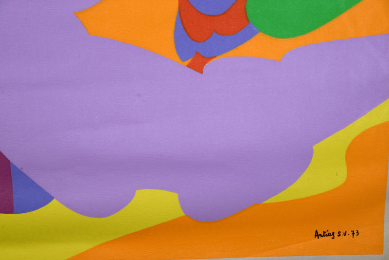 Philippe Artias - Composition, 1973 -  Very large! - Image 4