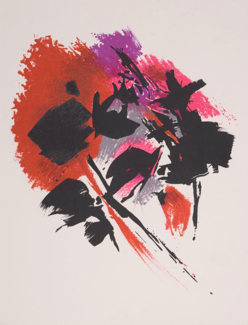 Manessier La tache rouge -1