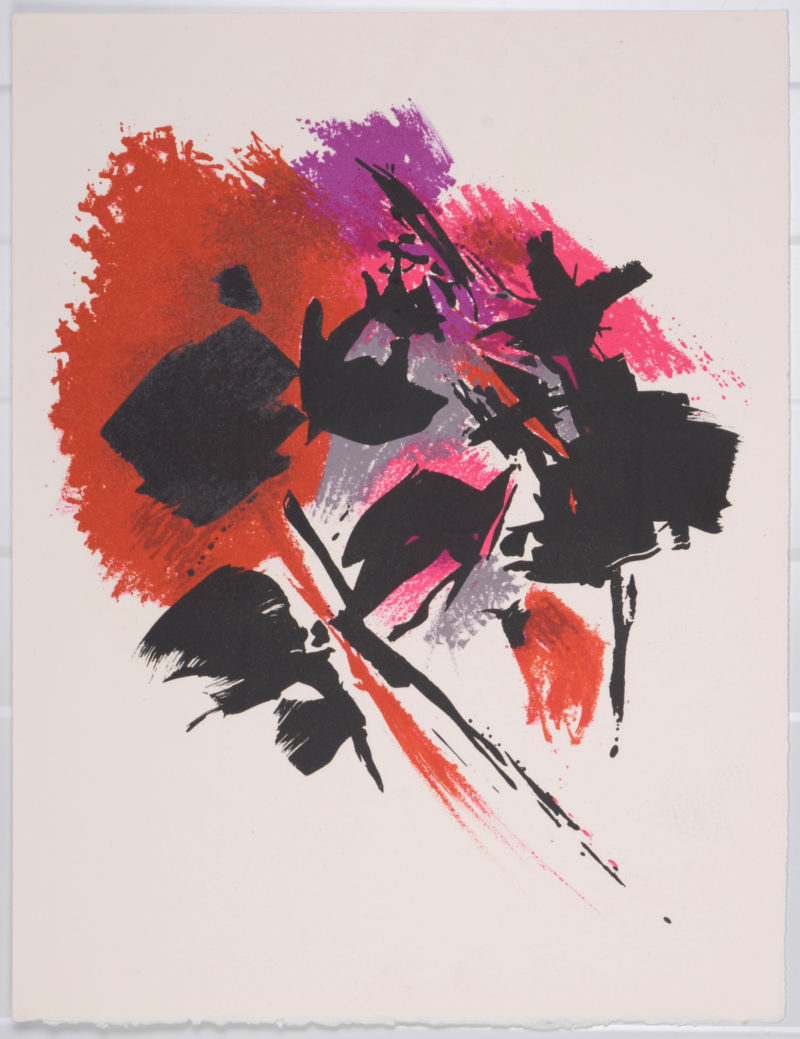 Manessier La tache rouge -2