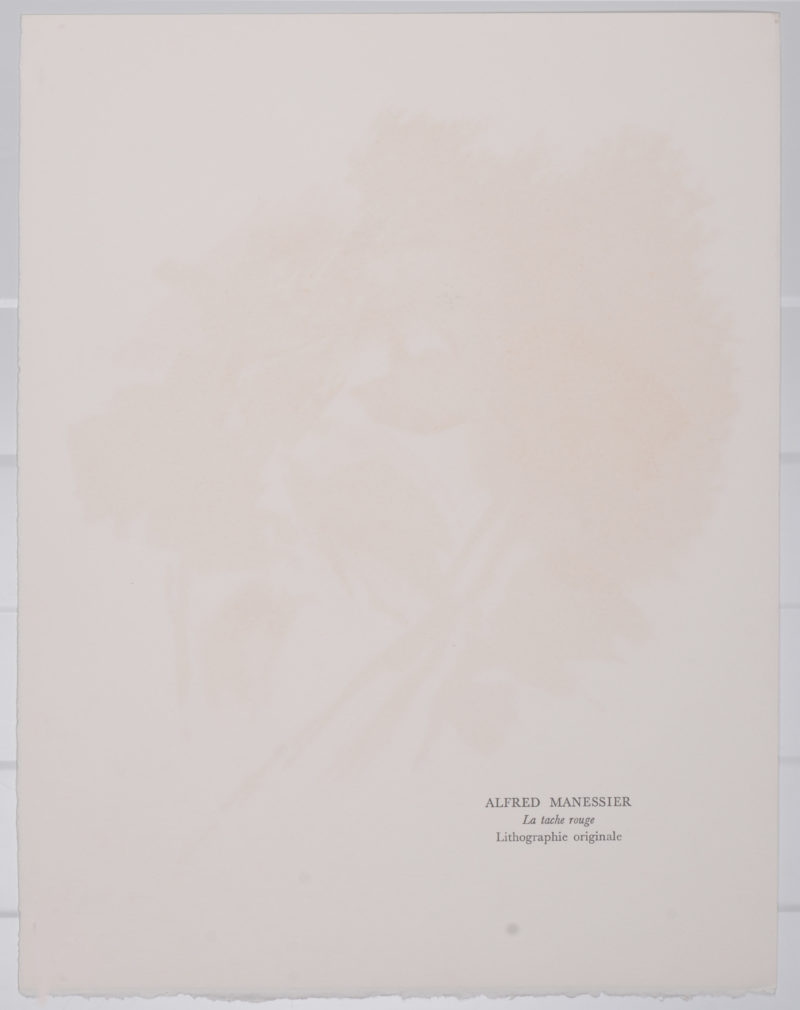 Manessier La tache rouge -5