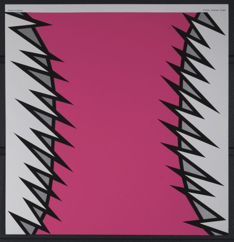 Nicholas Krushenick - Composition, 1972 - Image 3