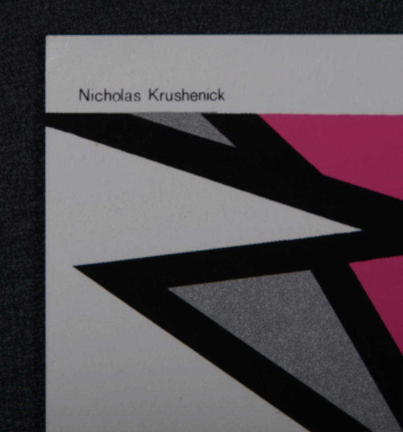 Nicholas Krushenick - Composition, 1972 - Image 4