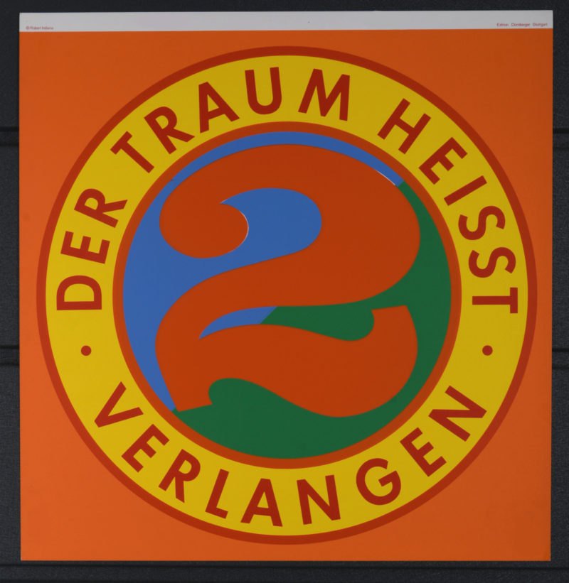 Robert Indiana - Der Traum Heisst Verlangen, 1972 - Image 3