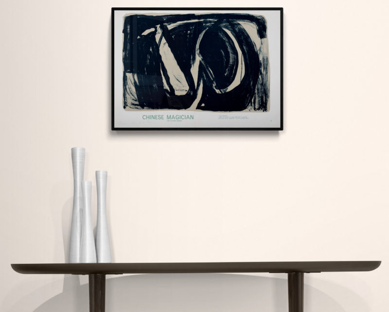 Bram Van Velde - Magicien chinois, 1964 - Signé à la main ! – Image 8