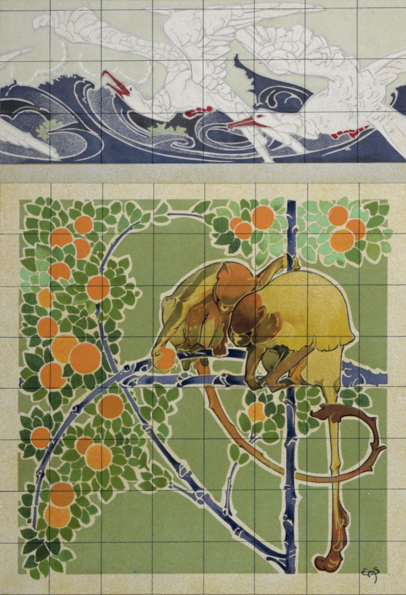 Séguy - Projets de revêtements en faïence, 1900 – Image 4