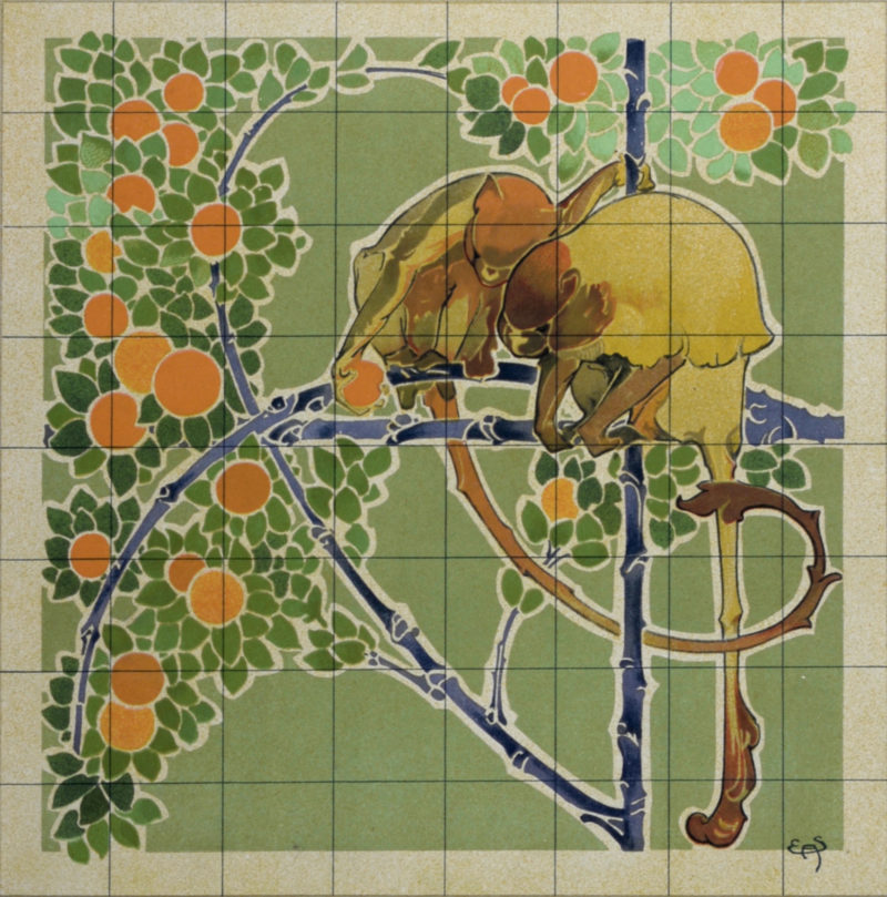Séguy - Projets de revêtements en faïence, 1900