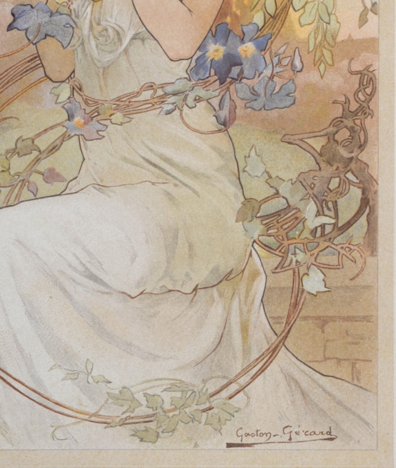 Gaston Gérard - Clématites, 1900 – Image 4