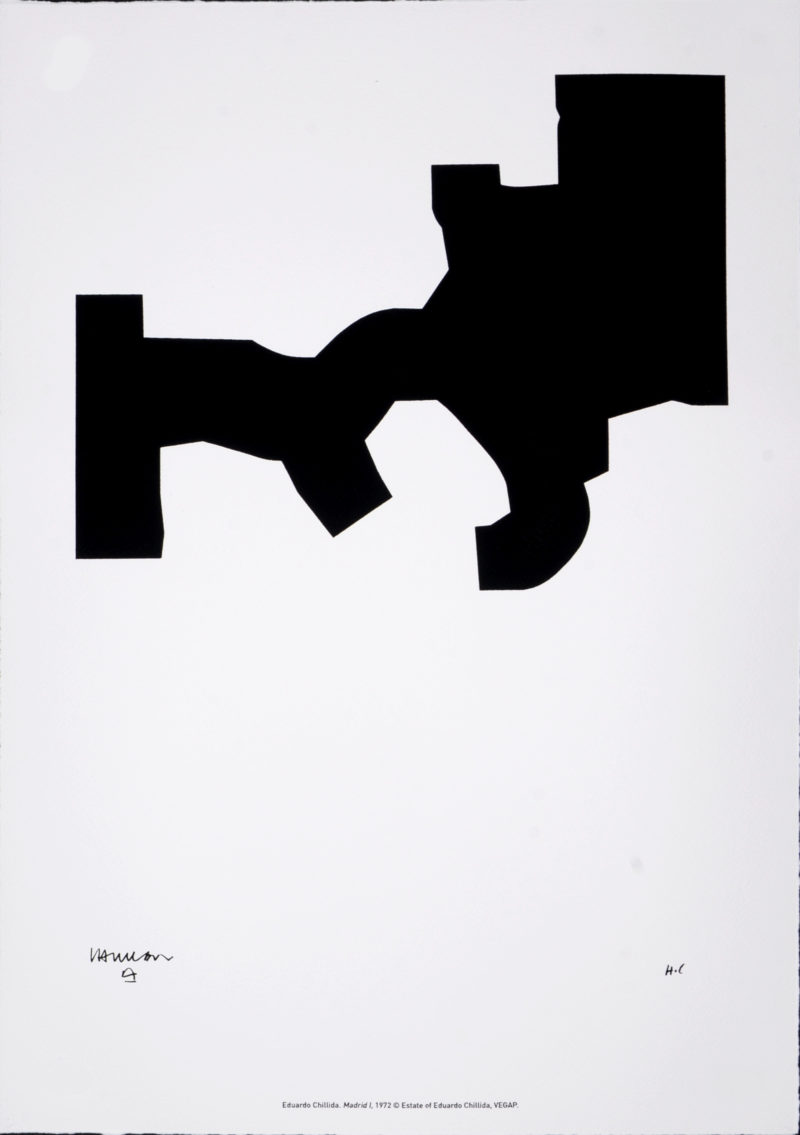Eduardo Chillida (After) - Madrid I, 1972 - Image 2