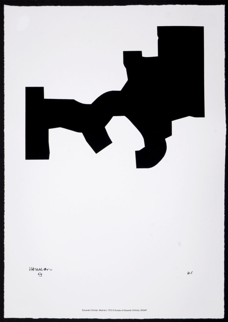Eduardo Chillida (After) - Madrid I, 1972 - Image 3