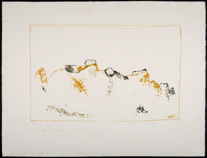 Zoran Music - Paysage italien, 1968 - Hand-signed - Image 2