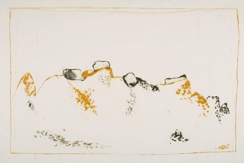 Zoran Music - Paysage italien, 1968 - Hand-signed - Image 3