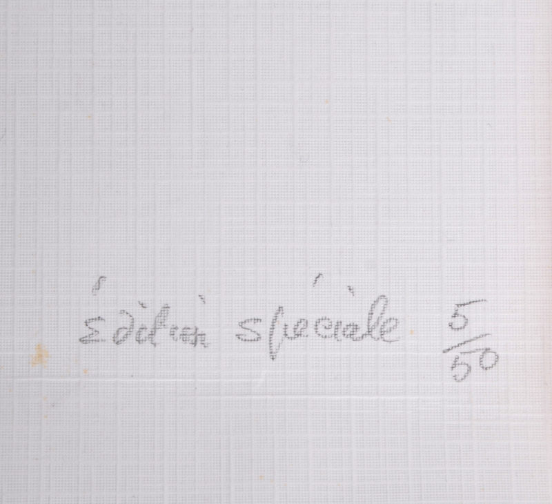 Graham Sutherland - Composition au chapiteau, 1971 - Hand-signed! - Image 6