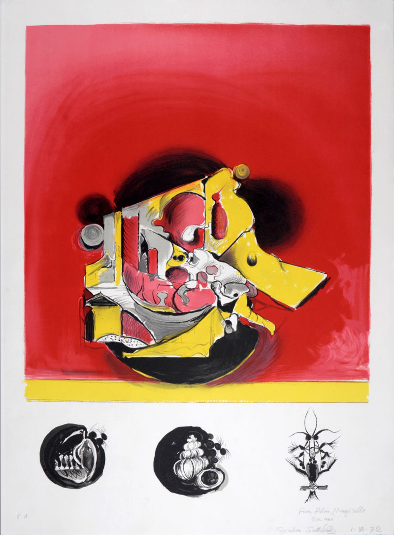 Graham Sutherland - La Roche II, 1972 - Hand-signed! - Image 2
