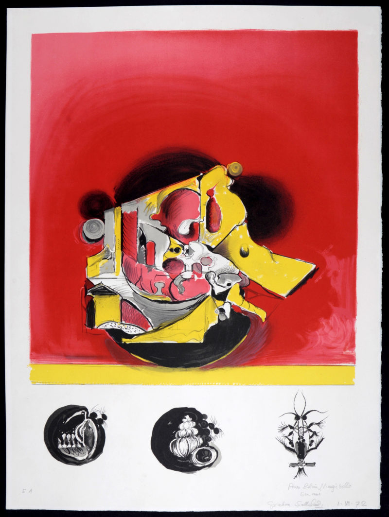 Graham Sutherland - La Roche II, 1972 - Hand-signed! - Image 3