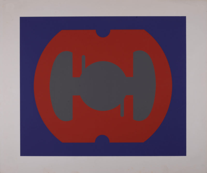 Ado Sato - Abstract Composition, c. 1970 - Image 2