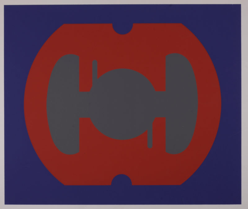 Ado Sato - Abstract Composition, c. 1970