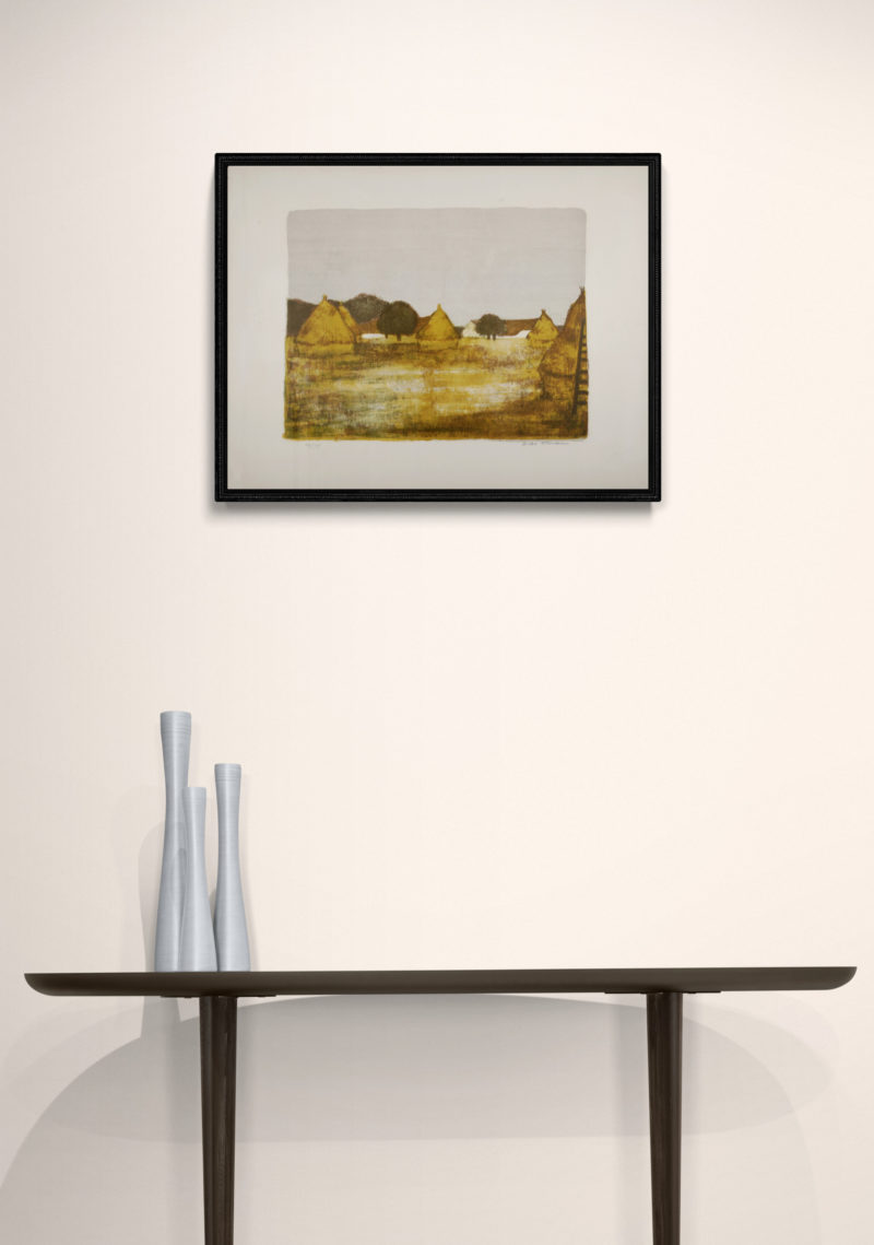André Minaux - Les meules, c. 1955 - Hand-signed! - Image 6