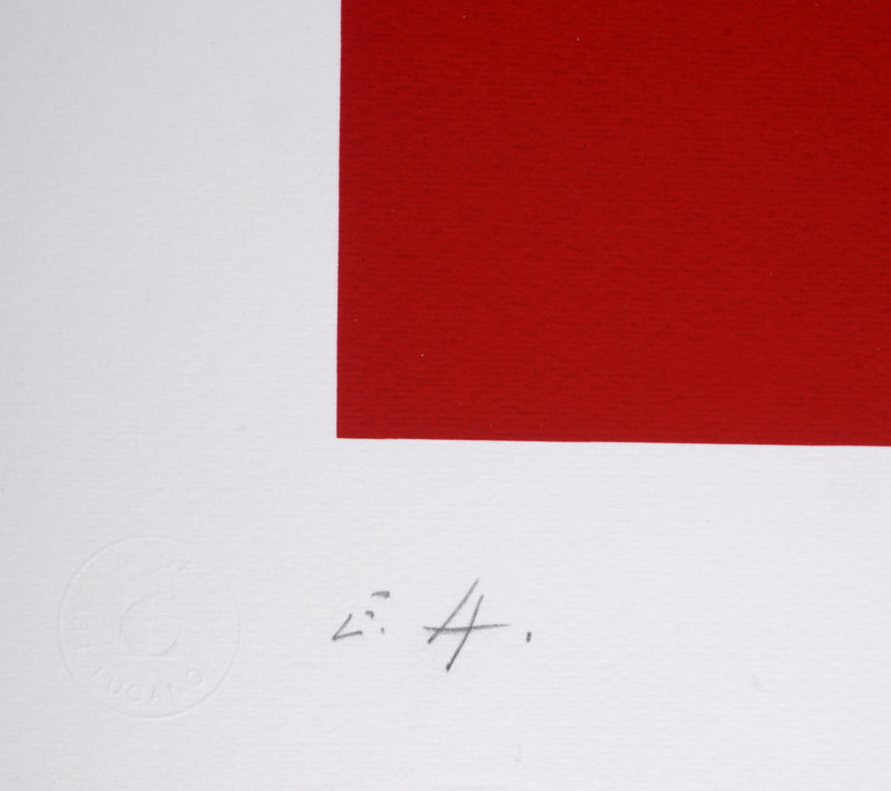 Aurélie Nemours - L'Arbre, 1990 - Hand-signed - Image 5