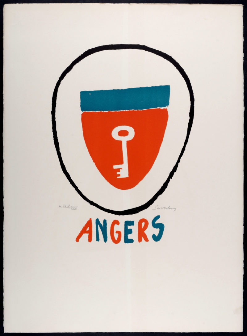 Sonia Delaunay - Angers, c. 1970 - Hand-signed - Image 2