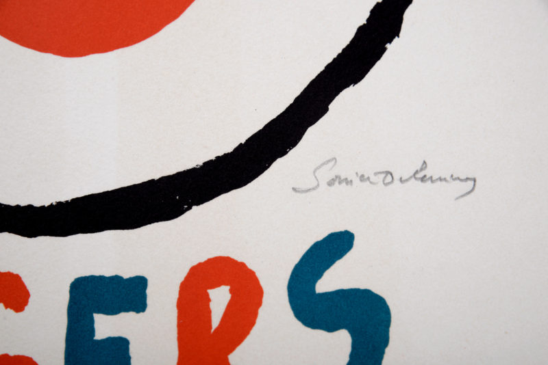 Sonia Delaunay - Angers, c. 1970 - Hand-signed - Image 5