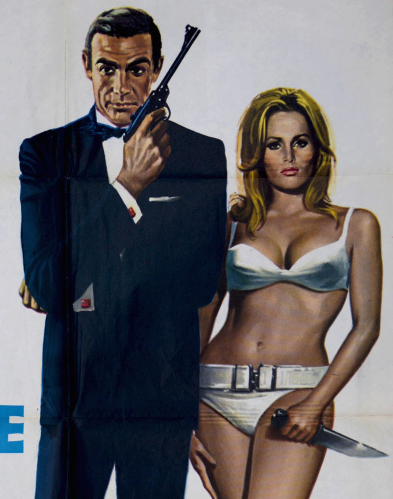 James Bond, License to kill (Rare original Italian poster version), 1962