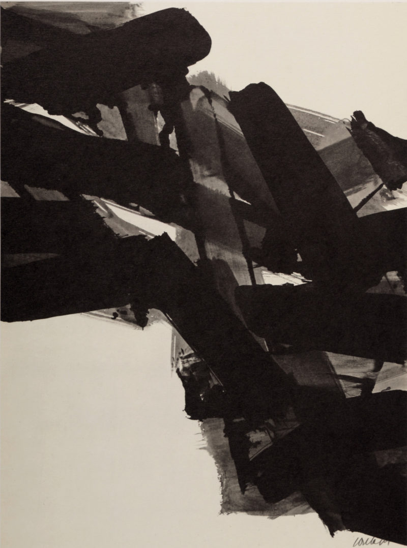 Pierre Soulages (After) - Pierre Soulages : Hazan portfolio, 1962  - Rare full book of 12 prints! - Image 6
