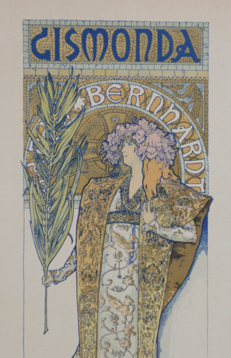 Alphonse Mucha - Les Maîtres de l'Affiche : Gismonda (Sarah Bernhardt), 1896