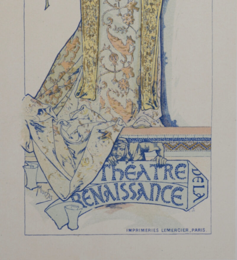 Alphonse Mucha - Les Maîtres de l'Affiche : Gismonda (Sarah Bernhardt), 1896 – Image 6